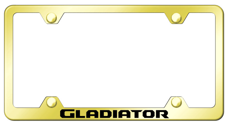 Gladiator Steel Wide Body Frame - Laser Etched Gold