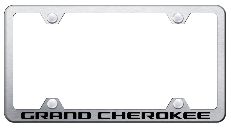 Grand Cherokee Steel Wide Body Frame - Laser Etched Brushed