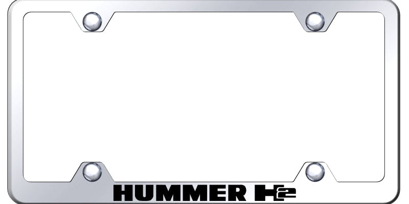 Hummer H2 Steel Wide Body Frame - Laser Etched Mirrored