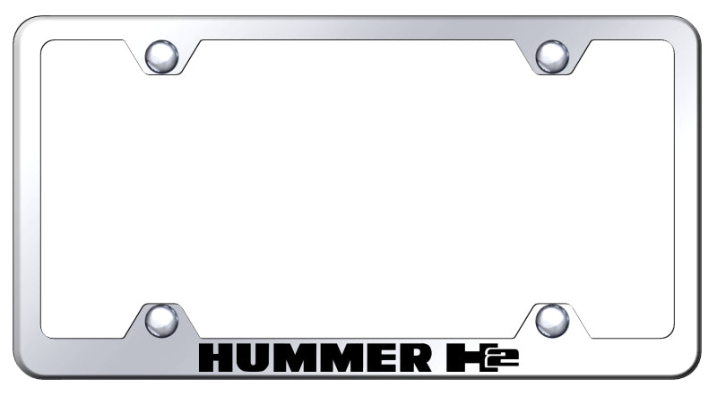 Hummer H2 Steel Wide Body Frame - Laser Etched Mirrored