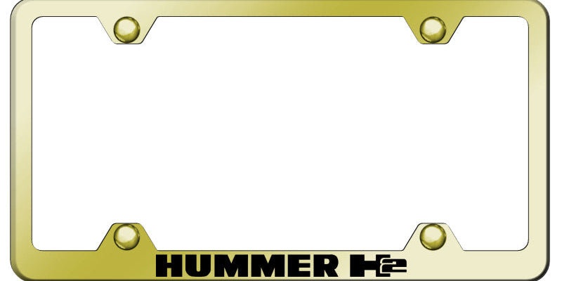 Hummer H2 Steel Wide Body Frame - Laser Etched Gold