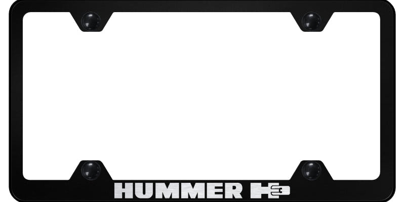 Hummer H3 Steel Wide Body Frame - Laser Etched Black