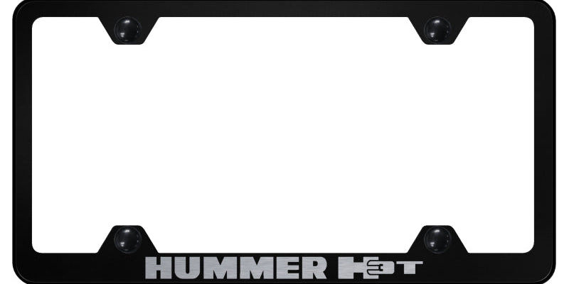 Hummer H3T Steel Wide Body Frame - Laser Etched Black