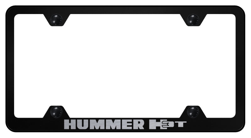 Hummer H3T Steel Wide Body Frame - Laser Etched Black