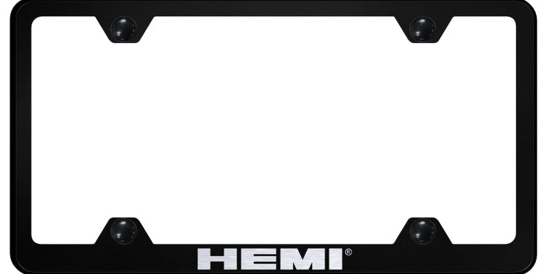 Hemi Steel Wide Body Frame - Laser Etched Black