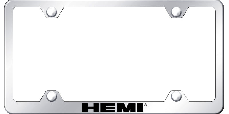 Hemi Steel Wide Body Frame - Laser Etched Mirrored