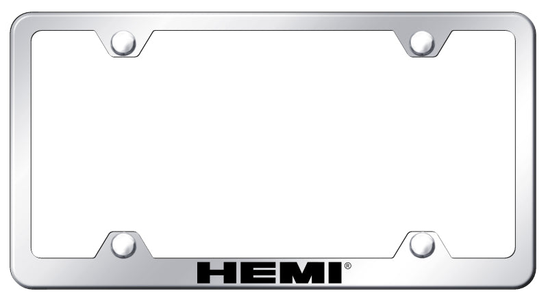 Hemi Steel Wide Body Frame - Laser Etched Mirrored