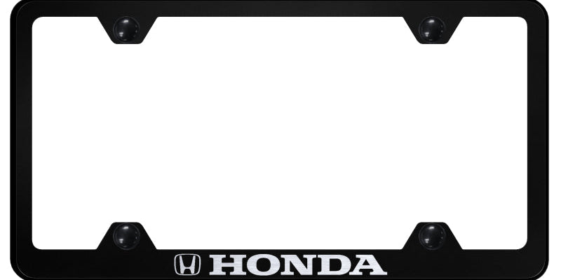 Honda Steel Wide Body Frame - Laser Etched Black