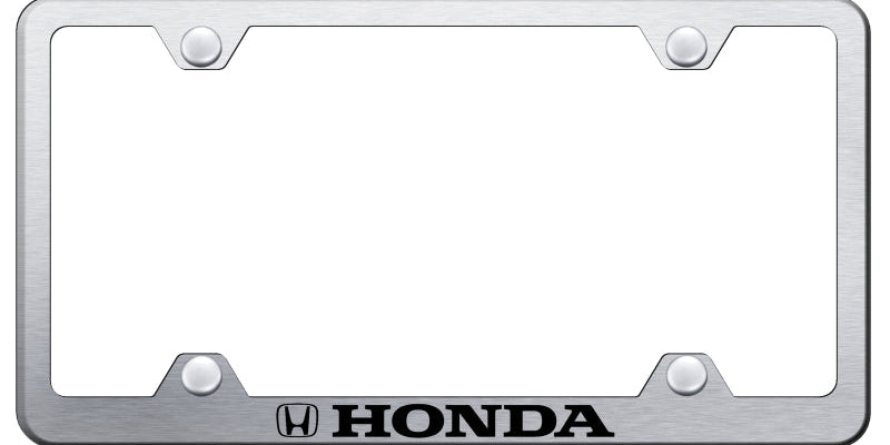 Honda Steel Wide Body Frame - Laser Etched Brushed