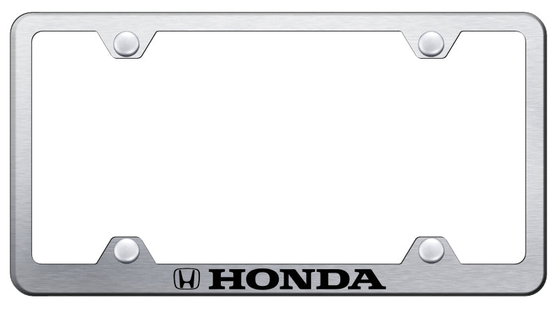 Honda Steel Wide Body Frame - Laser Etched Brushed