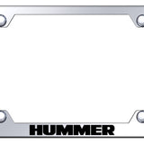 Hummer Steel Wide Body Frame - Laser Etched Mirrored