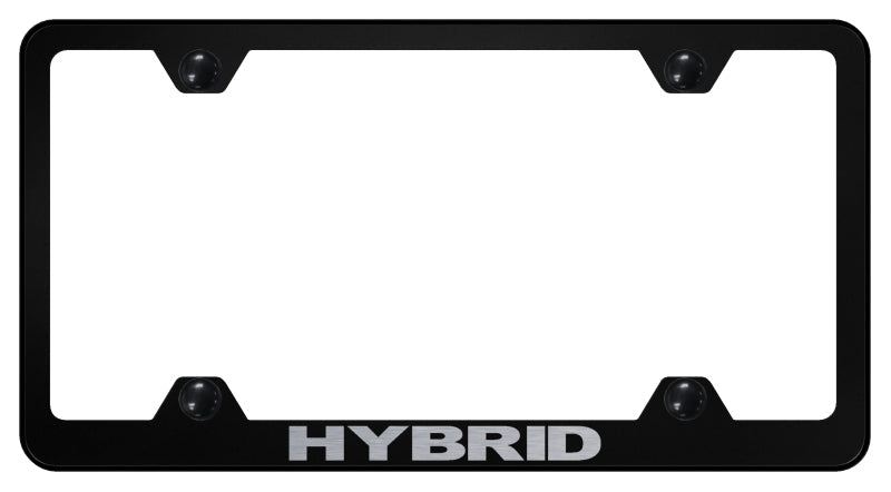 Hybrid Steel Wide Body Frame - Laser Etched Black