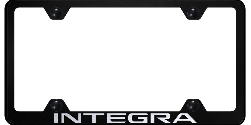 Integra Steel Wide Body Frame - Laser Etched Black