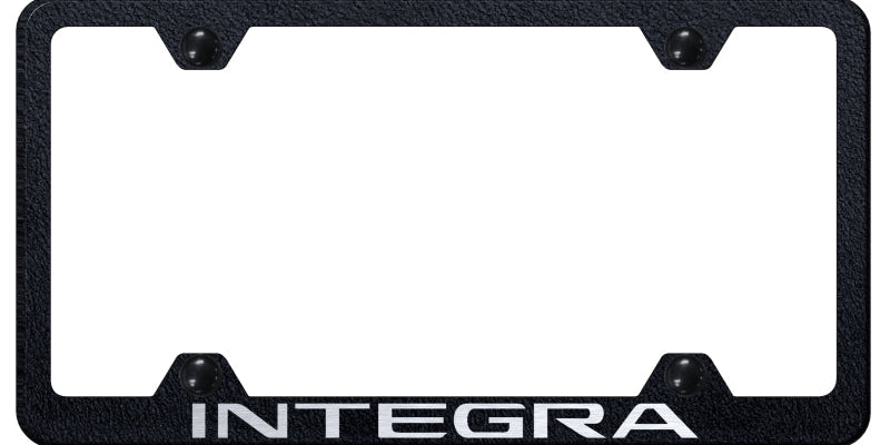 Integra Steel Wide Body Frame - Laser Etched Rugged Black