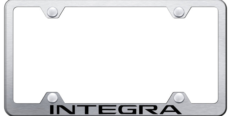 Integra Steel Wide Body Frame - Laser Etched Brushed