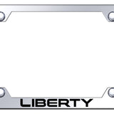 Liberty Steel Wide Body Frame - Laser Etched Mirrored