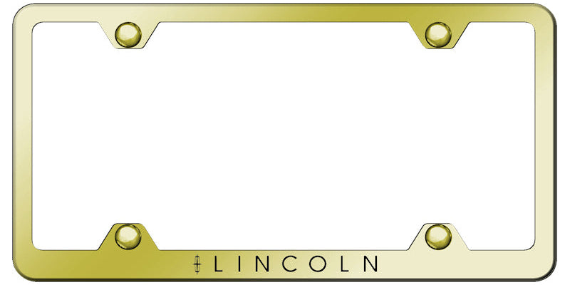 Lincoln Steel Wide Body Frame - Laser Etched Gold