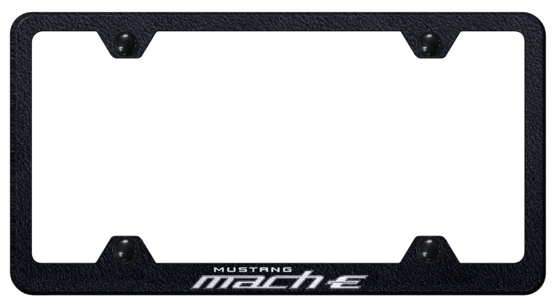 Mach-E Steel Wide Body Frame - Laser Etched Rugged Black