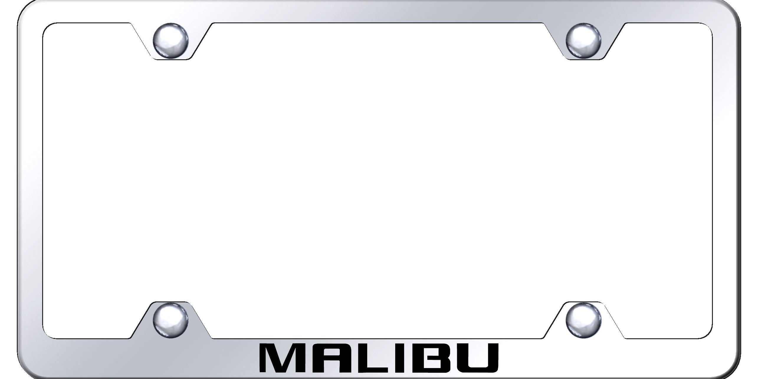 Malibu Steel Wide Body Frame - Laser Etched Mirrored