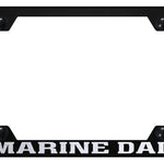 Marine Dad Steel Wide Body Frame - Laser Etched Black