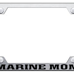 Marine Mom Steel Wide Body Frame - Laser Etched Brushed