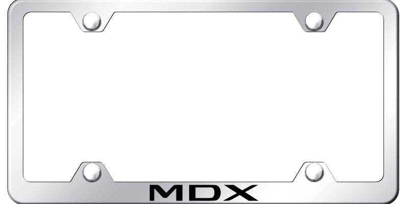 MDX Steel Wide Body Frame - Laser Etched Mirrored