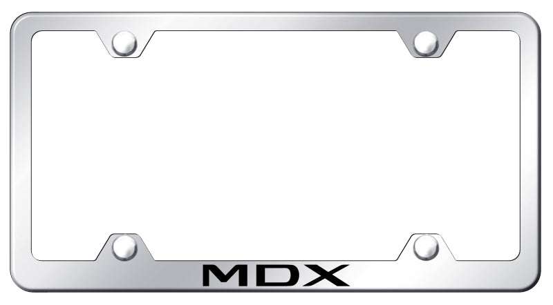 MDX Steel Wide Body Frame - Laser Etched Mirrored
