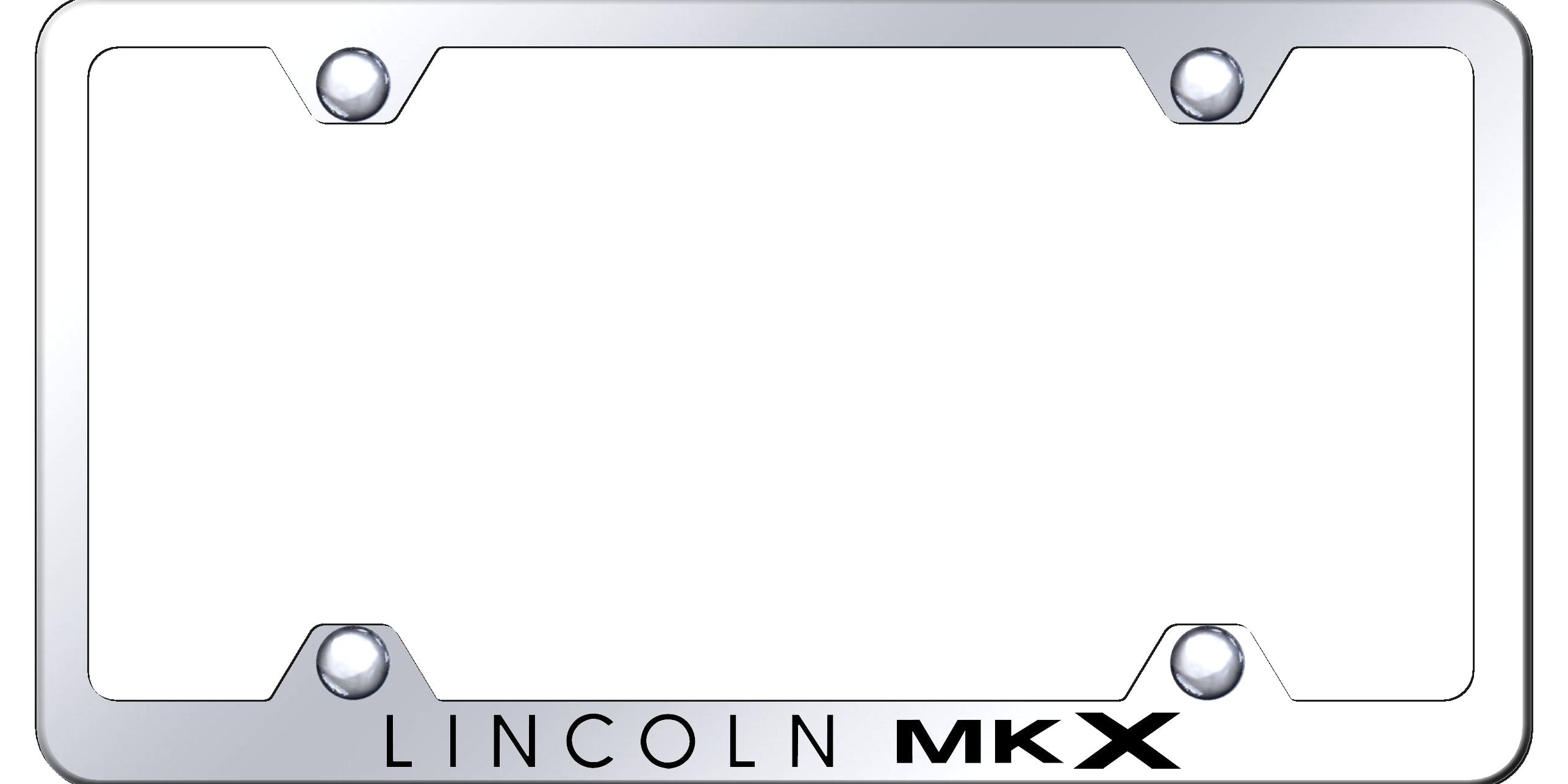 MKX Steel Wide Body Frame - Laser Etched Mirrored