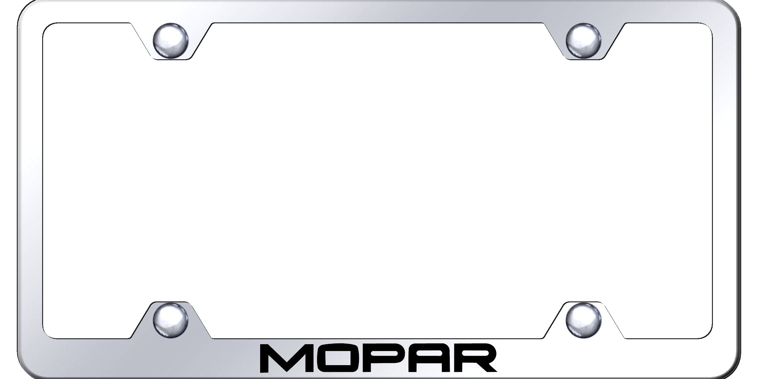 Mopar Steel Wide Body Frame - Laser Etched Mirrored