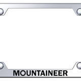 Mountaineer Steel Wide Body Frame - Laser Etched Mirrored