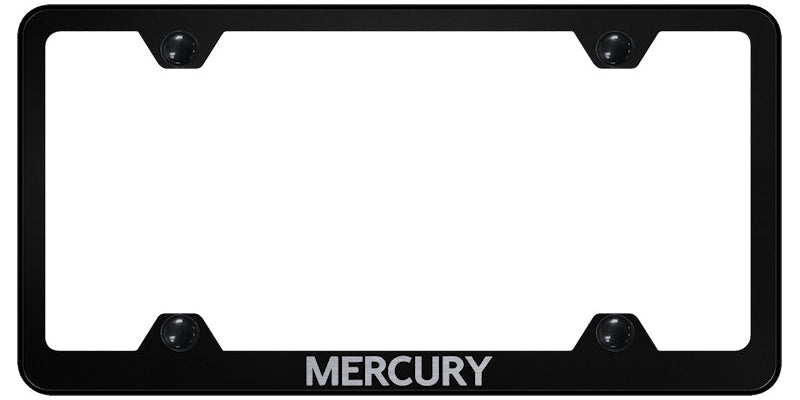 Mercury Steel Wide Body Frame - Laser Etched Black