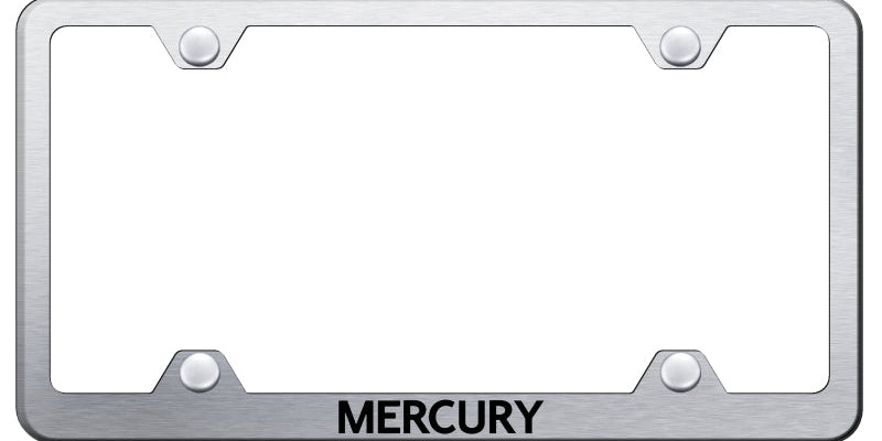 Mercury Steel Wide Body Frame - Laser Etched Brushed