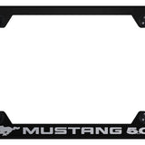 Mustang 5.0 Steel Wide Body Frame - Laser Etched Black