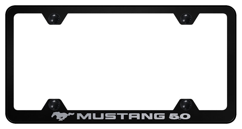 Mustang 5.0 Steel Wide Body Frame - Laser Etched Black