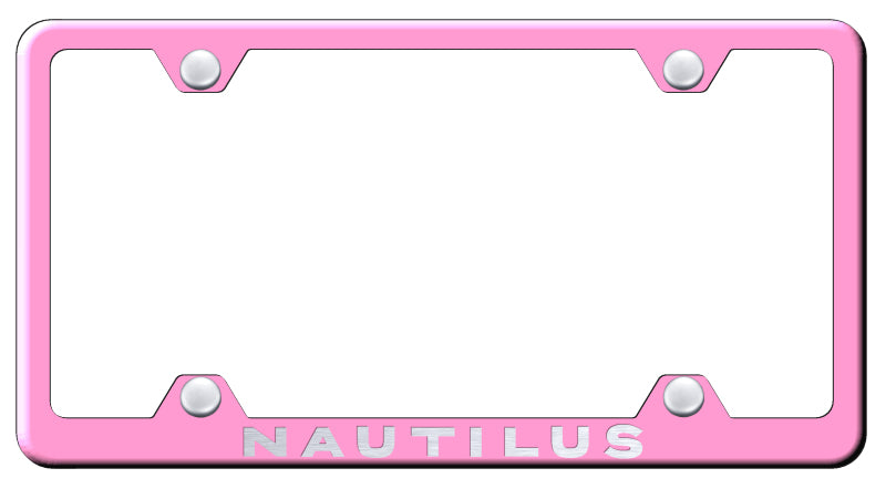 Nautilus Steel Wide Body Frame - Laser Etched Pink