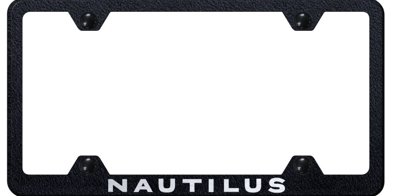 Nautilus Steel Wide Body Frame - Laser Etched Rugged Black