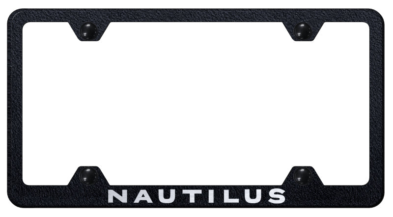 Nautilus Steel Wide Body Frame - Laser Etched Rugged Black