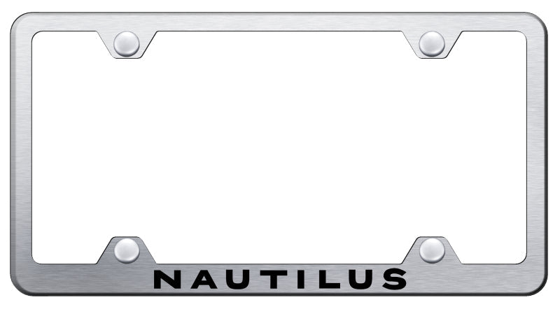 Nautilus Steel Wide Body Frame - Laser Etched Brushed