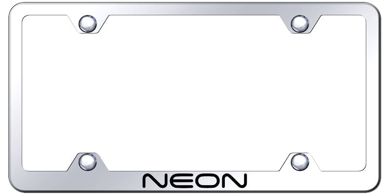 Neon Steel Wide Body Frame - Laser Etched Mirrored