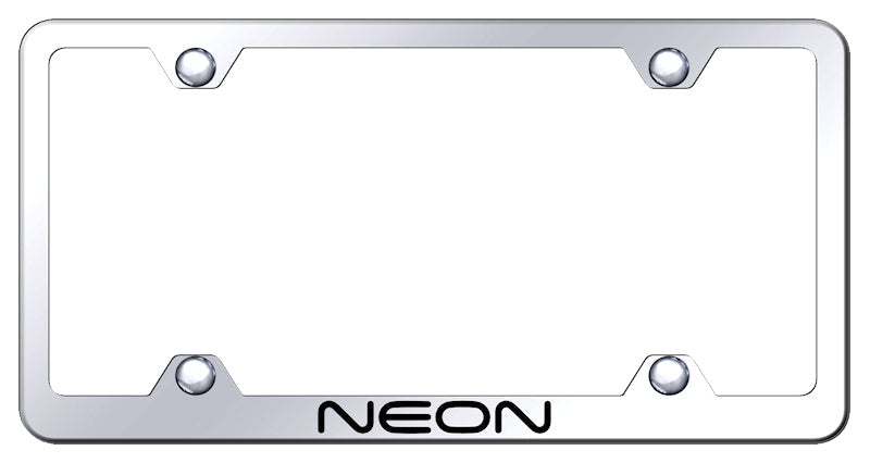 Neon Steel Wide Body Frame - Laser Etched Mirrored