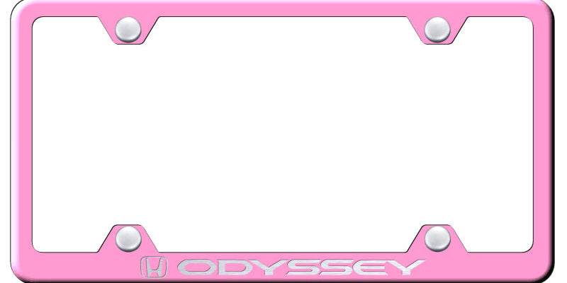 Odyssey Steel Wide Body Frame - Laser Etched Pink