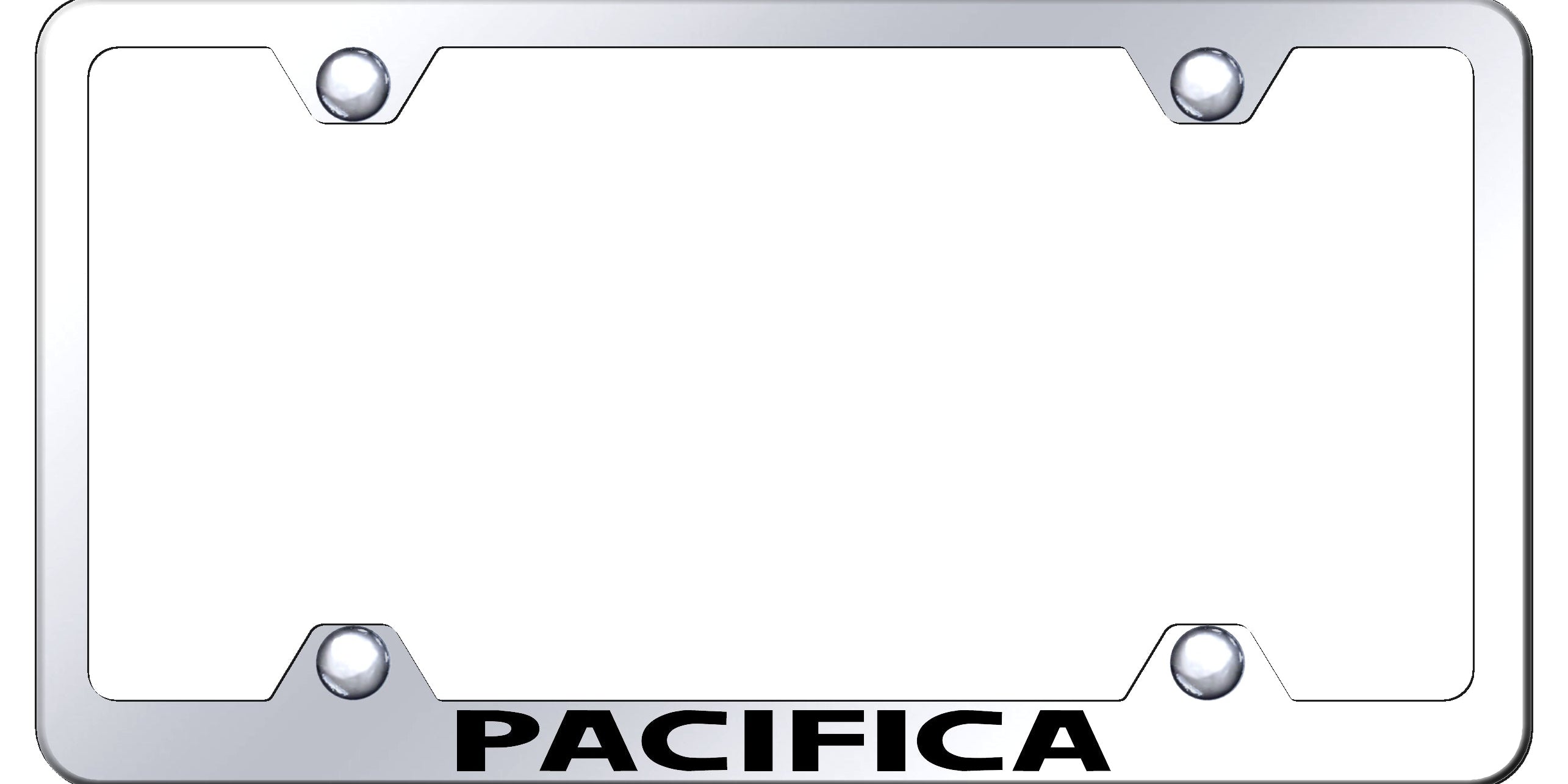 Pacifica Steel Wide Body Frame - Laser Etched Mirrored