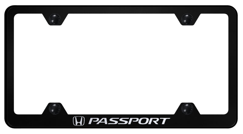 Passport Steel Wide Body Frame - Laser Etched Black