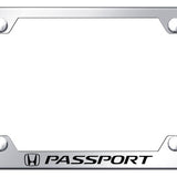 Passport Steel Wide Body Frame - Laser Etched Mirrored