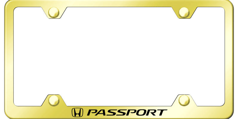 Passport Steel Wide Body Frame - Laser Etched Gold