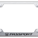 Passport Steel Wide Body Frame - Laser Etched Brushed