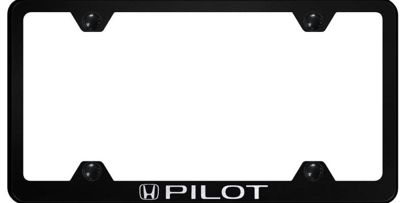 Pilot Steel Wide Body Frame - Laser Etched Black