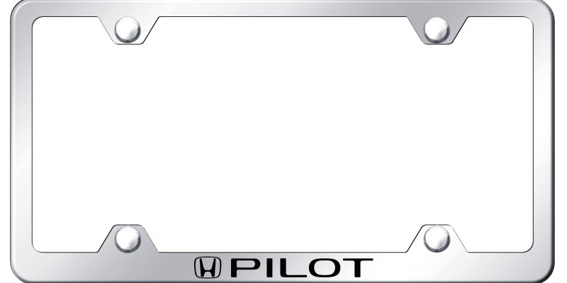 Pilot Steel Wide Body Frame - Laser Etched Mirrored