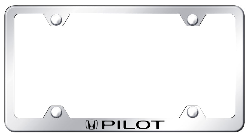 Pilot Steel Wide Body Frame - Laser Etched Mirrored