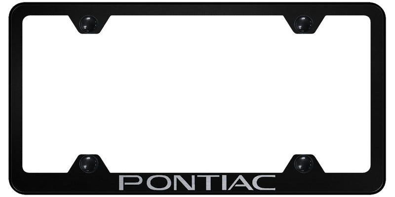 Pontiac Steel Wide Body Frame - Laser Etched Black